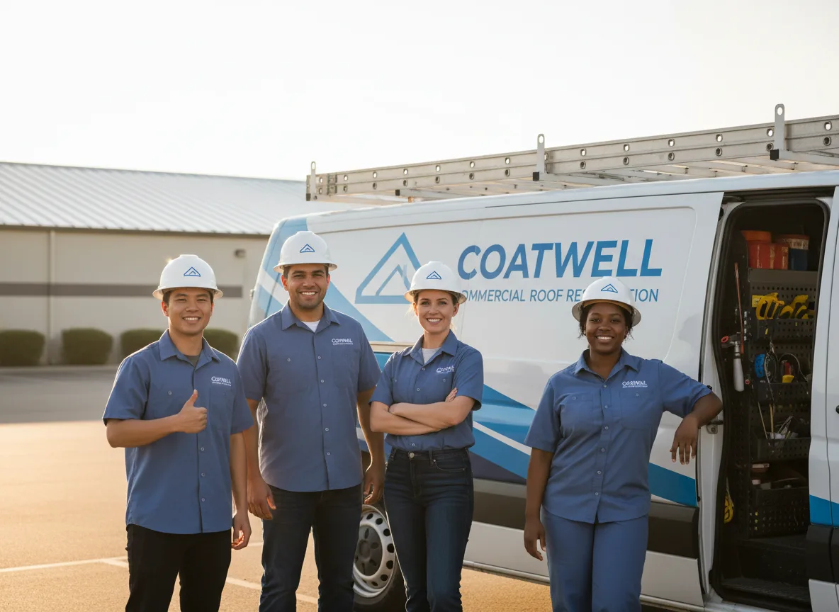 Commercial roof coating company in Elkhart, KS